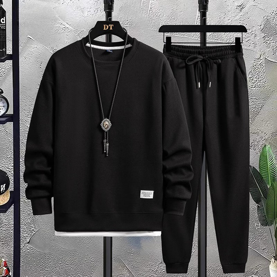 Stylish Men's Tracksuit - Mason-Black-M-State of Style