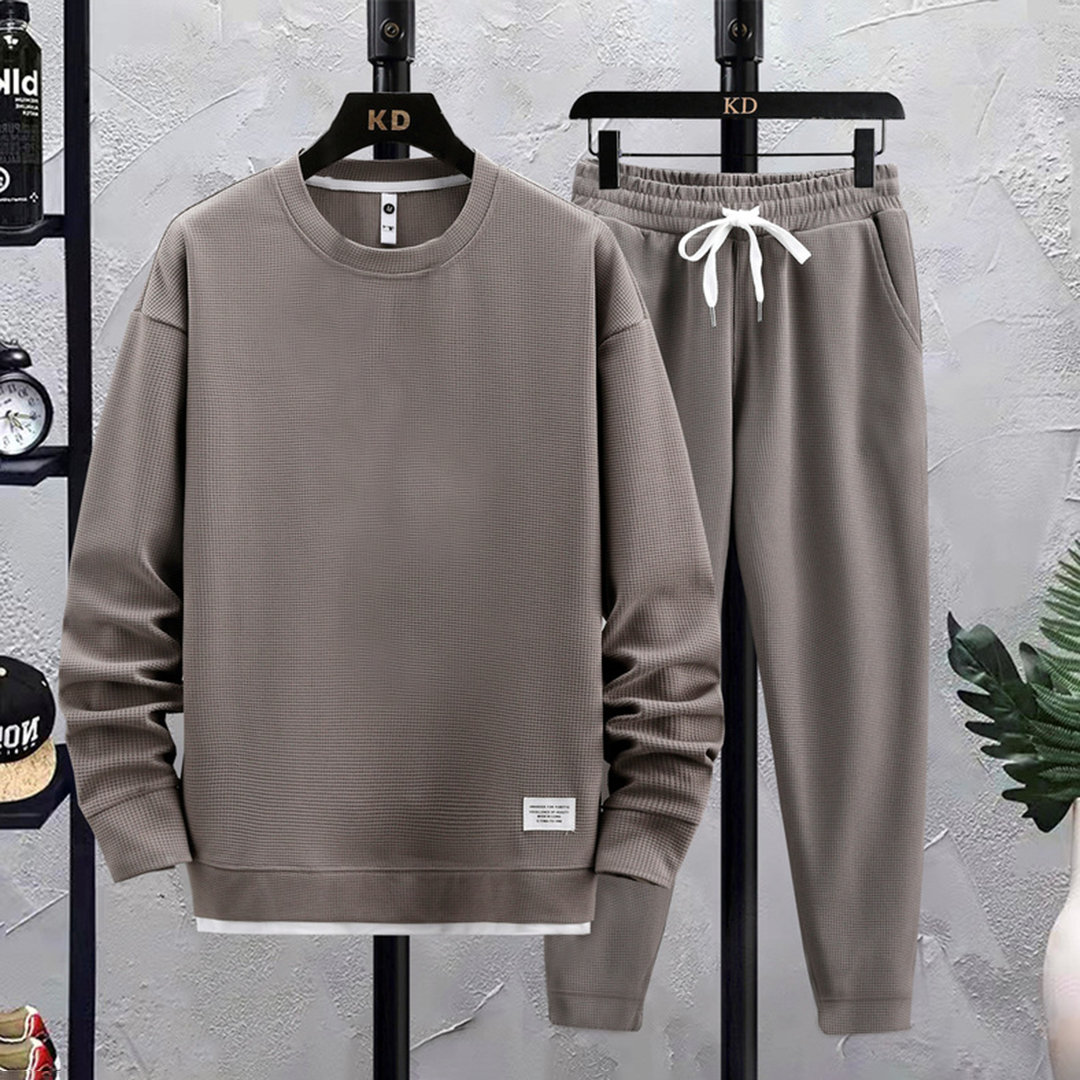 Stylish Men's Tracksuit - Mason-Grey-M-State of Style