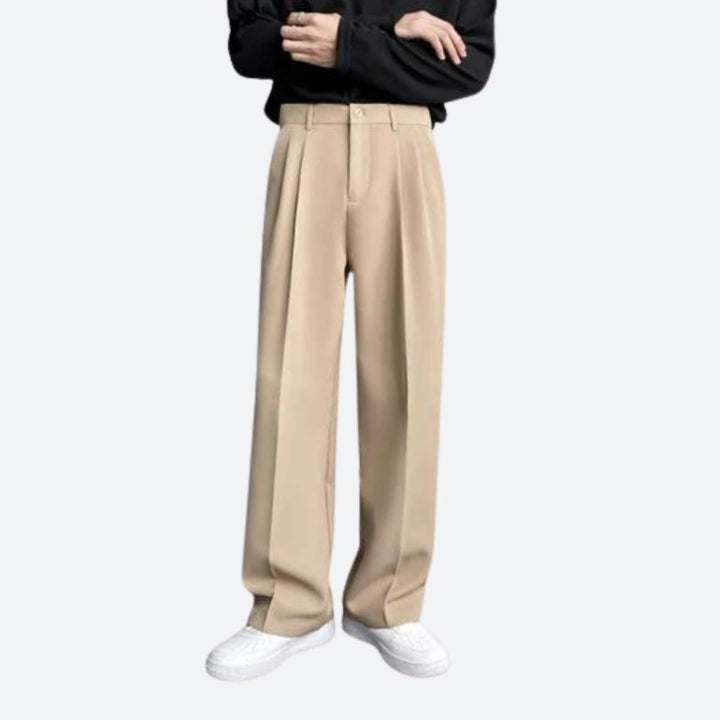 Stylish Men's Trousers - Darion-Beige-28-State of Style