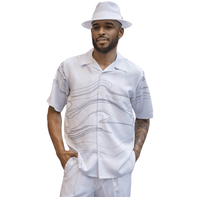 Stylish men's two-piece set for warm days - summer classic-Set A-S-State of Style
