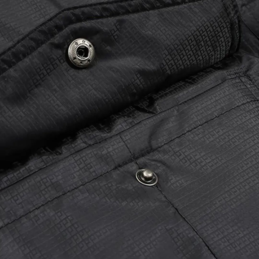 Stylish Men's Winter Coat - Lucas-Black-XXS-State of Style