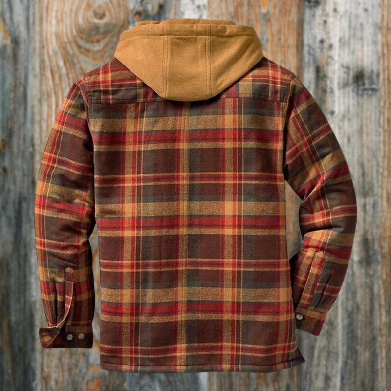 Stylish Men's Winter Coat - RusticJack-Blue-S-State of Style