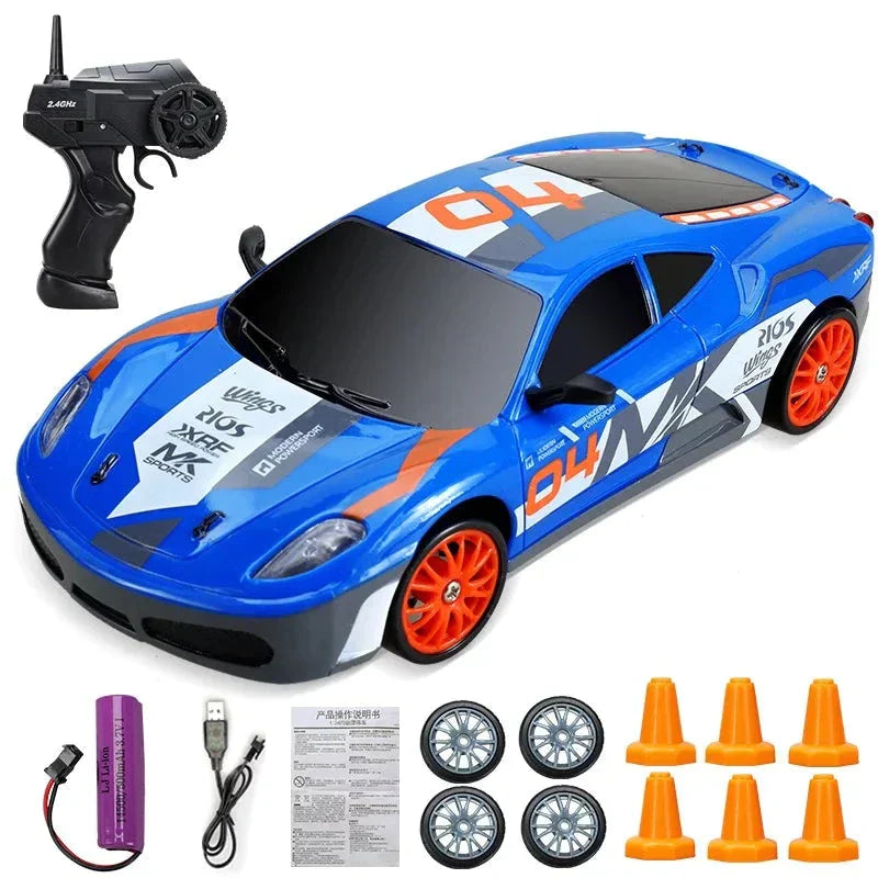 Stylish Mini Drifter for Exciting Adventures - SwiftDrift-Ferrari 360 Modena blue-State of Style