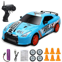 Stylish Mini Drifter for Exciting Adventures - SwiftDrift-Nissan GTR blue-State of Style
