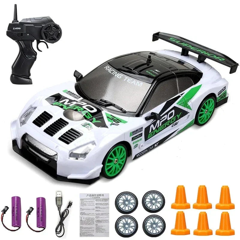 Stylish Mini Drifter for Exciting Adventures - SwiftDrift-Nissan GTR with 2x battery-State of Style