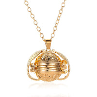 Stylish Multi-Layer Photo Locket Necklace-Gold-State of Style