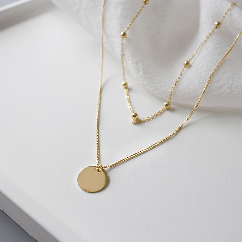 Stylish Multilayer Necklace - Lunisa-Gold-State of Style