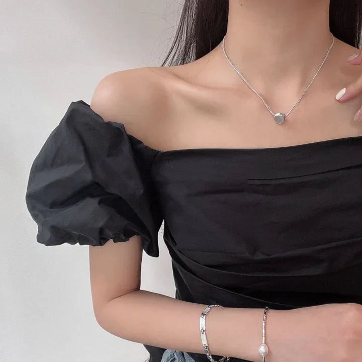 Stylish Necklace with Smiley - Mira-State of Style