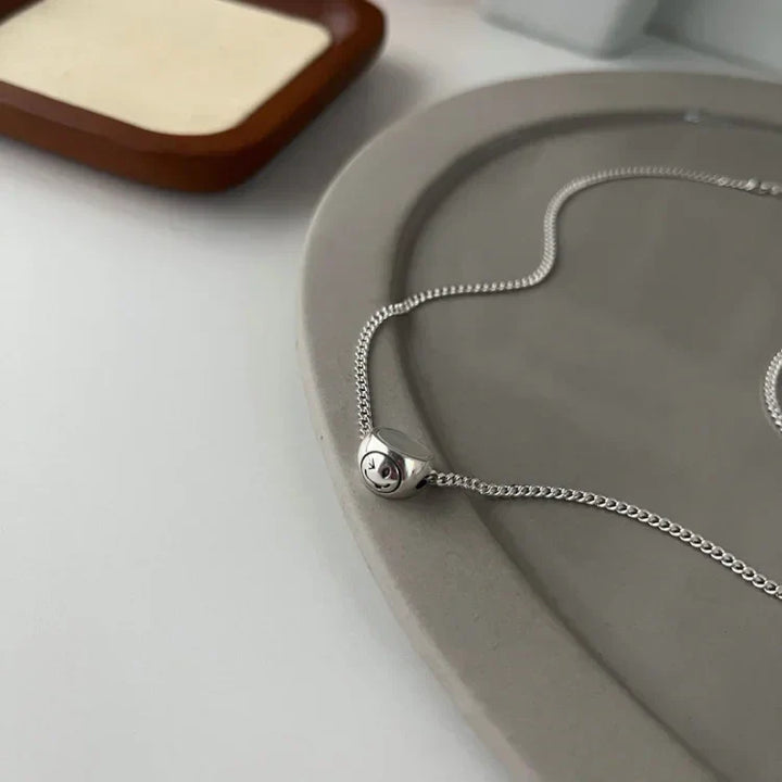 Stylish Necklace with Smiley - Mira-State of Style