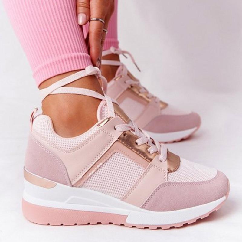 Stylish Orthopedic Women’s Sneakers – Lea-Pink-5.0-State of Style