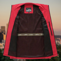 Stylish Outdoor Men's Vest - Thorne-Black-M-State of Style