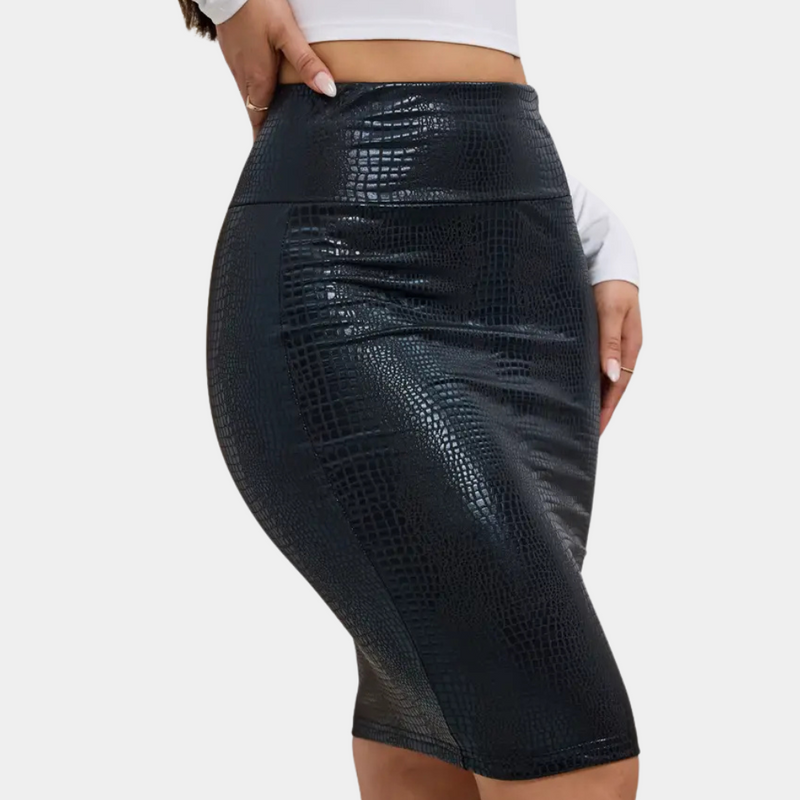Stylish Pencil Skirt - Lena-Black-XS-State of Style
