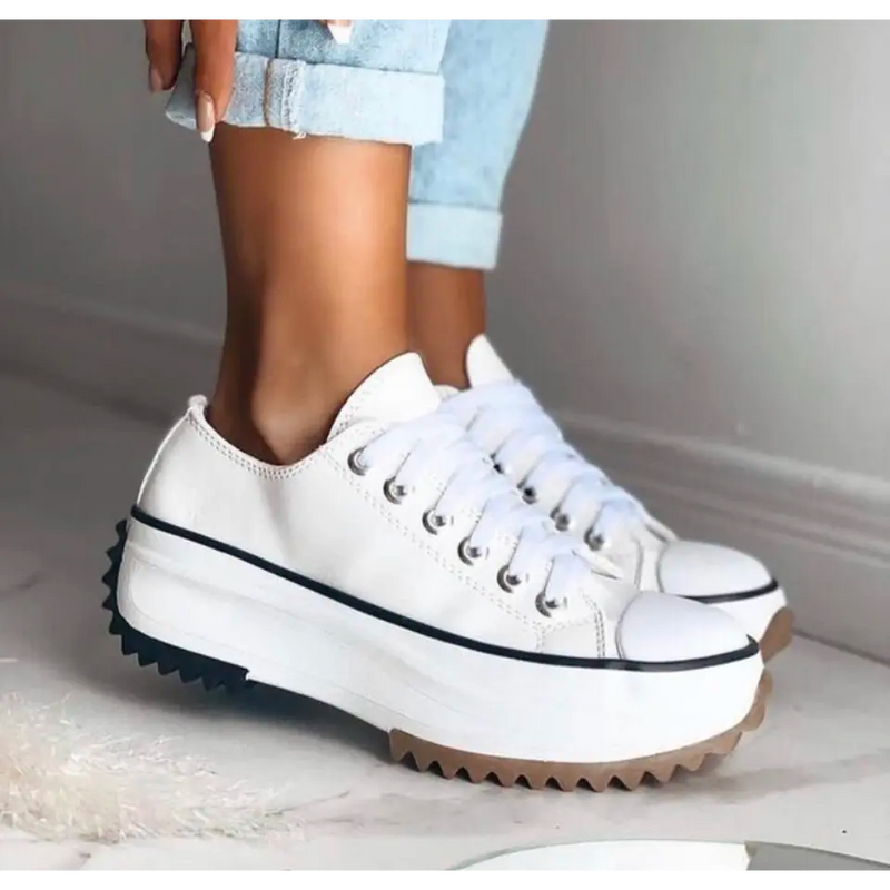 Stylish Platform Sneakers for Women - Arlette-Brown-2.5-State of Style