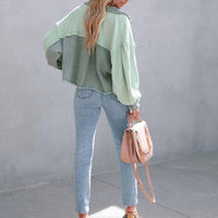 STYLISH PUFF SLEEVE JACKET FOR WOMEN-White-S-State of Style