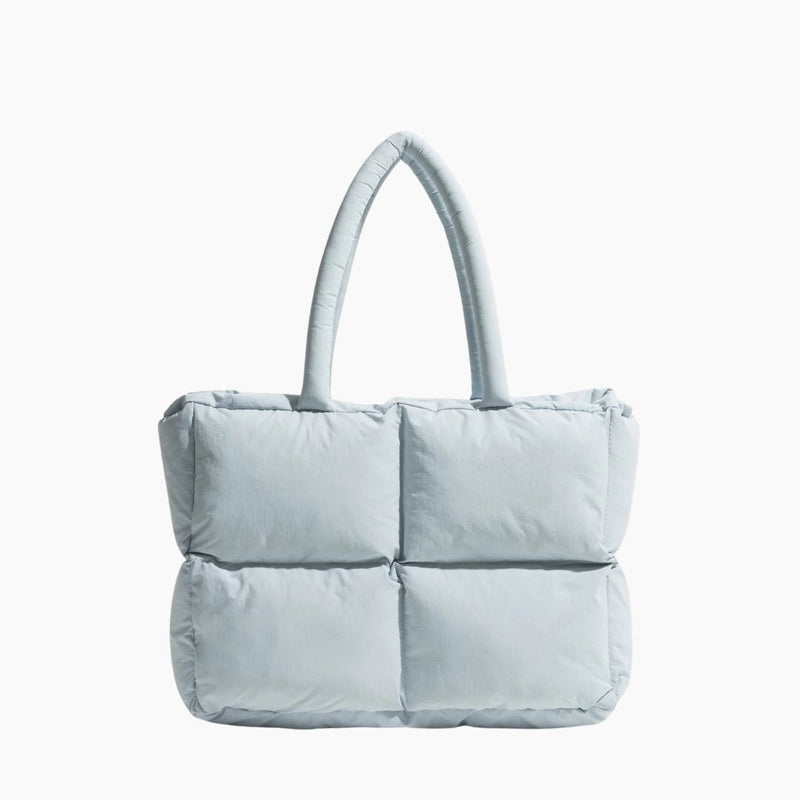 Stylish Puffer Shoulder Bag - Aurora-Baby Blue-State of Style