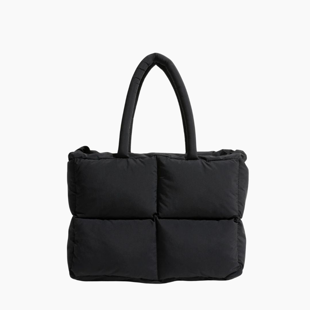 Stylish Puffer Shoulder Bag - Aurora-Black-State of Style