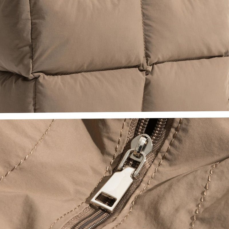 Stylish Puffer Shoulder Bag - Aurora-Brown-State of Style