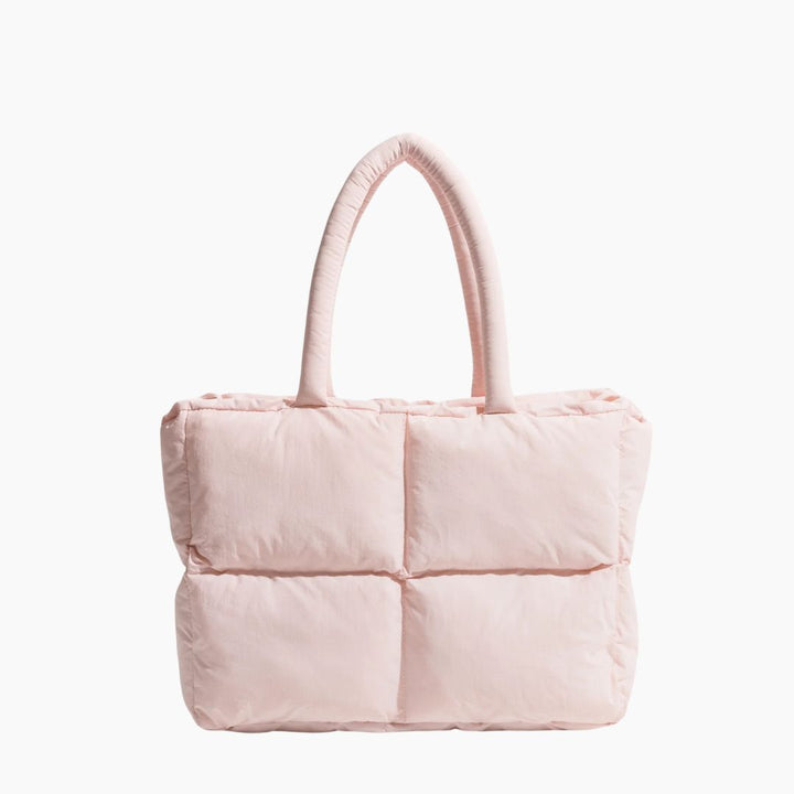 Stylish Puffer Shoulder Bag - Aurora-Pink-State of Style