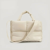 Stylish Quilted Ladies Designer Bags - Sofia-Beige-State of Style