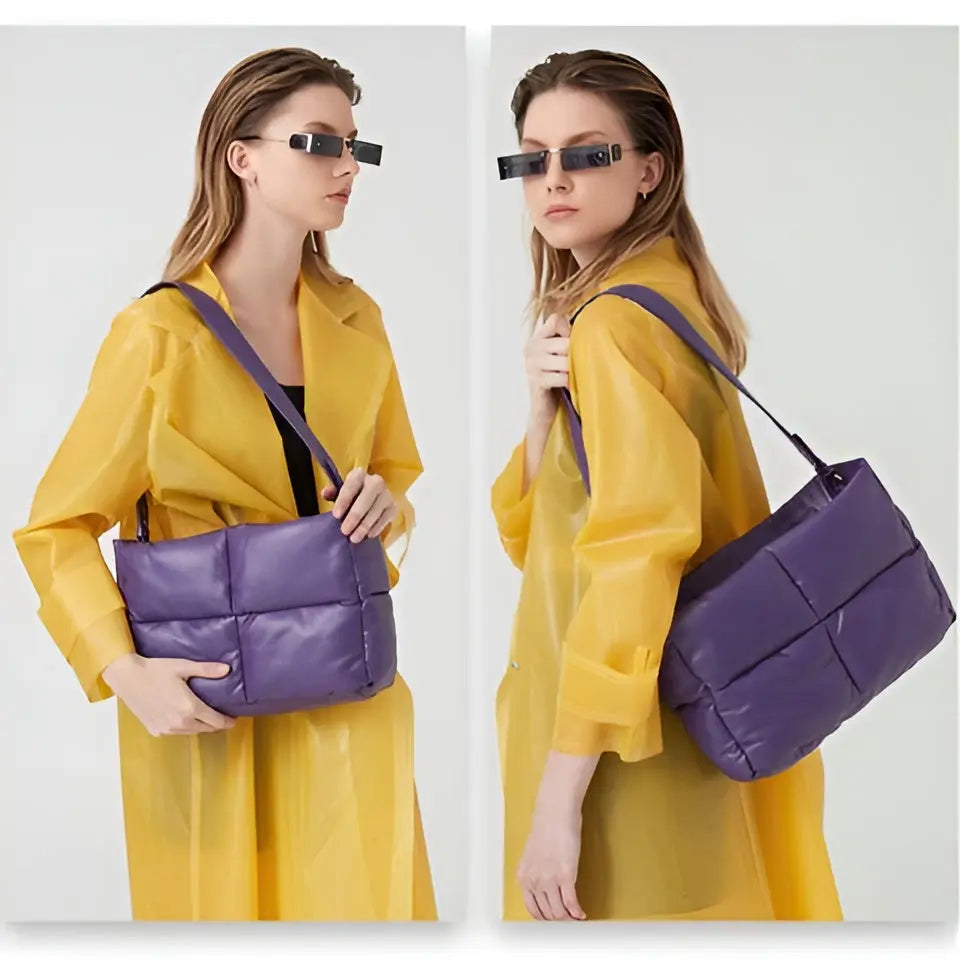 Stylish Quilted Ladies Designer Bags - Sofia-Black-State of Style