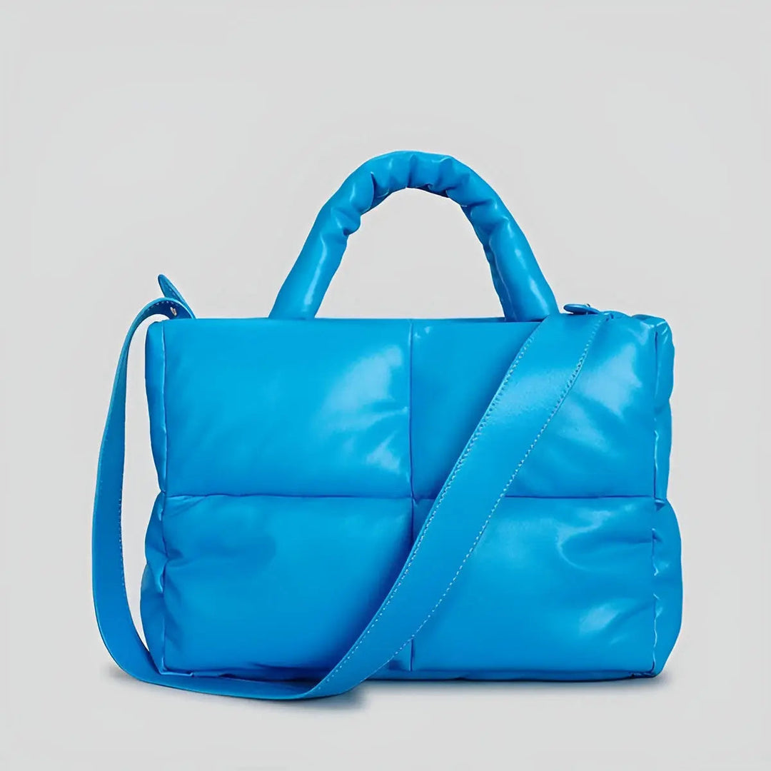 Stylish Quilted Ladies Designer Bags - Sofia-Blue-State of Style