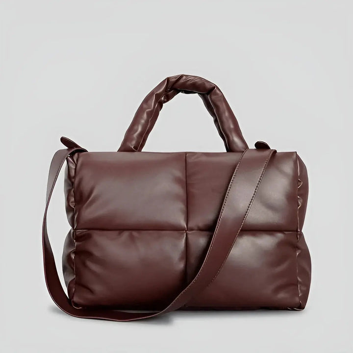 Stylish Quilted Ladies Designer Bags - Sofia-Dark brown-State of Style