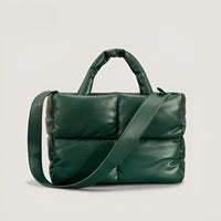 Stylish Quilted Ladies Designer Bags - Sofia-Dark green-State of Style