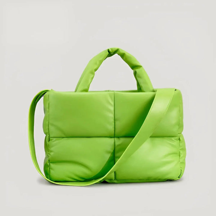 Stylish Quilted Ladies Designer Bags - Sofia-Light green-State of Style