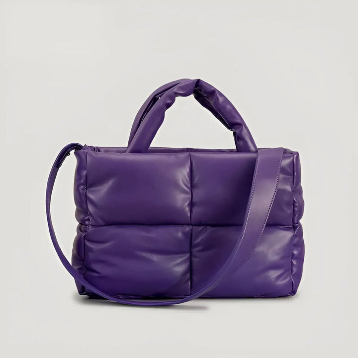 Stylish Quilted Ladies Designer Bags - Sofia-Purple-State of Style