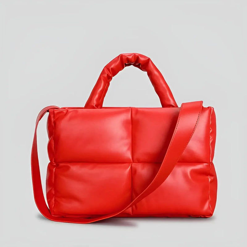 Stylish Quilted Ladies Designer Bags - Sofia-Red-State of Style