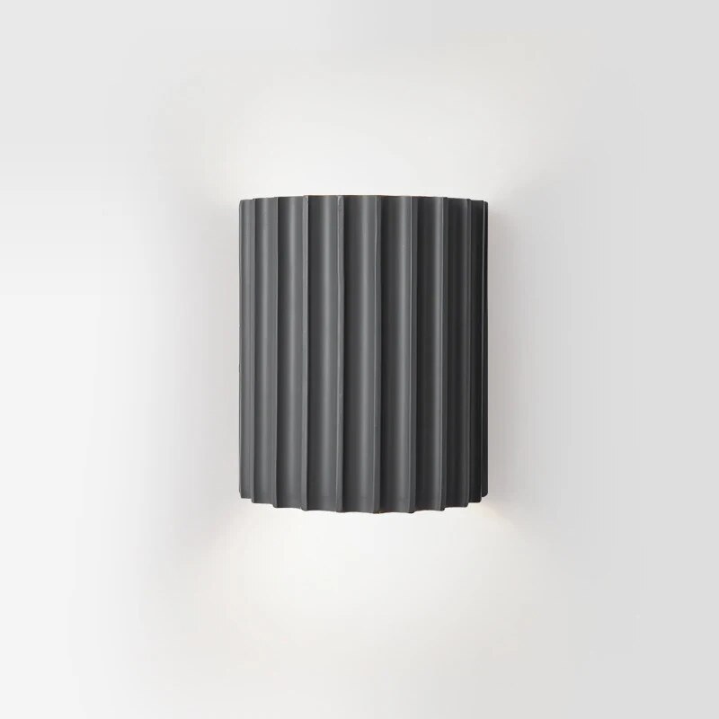 STYLISH RESIN WALL LAMPS - LUMIRESIN-Grey-Warm White-State of Style
