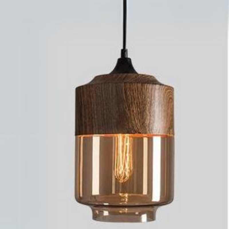 Stylish Scandinavian Wooden Ceiling Lamp - NordLuna-Type A-State of Style