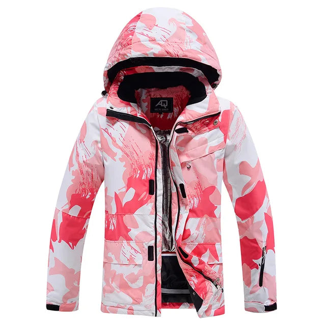 Stylish Ski Suit for Women - Aurora-Purple/Black-XS-State of Style