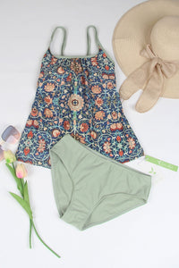 Stylish Sleeveless Bikini with Attractive Pattern - SummerGlow-S (36/38)-State of Style