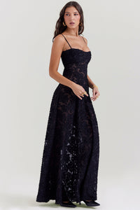 Stylish Sleeveless Dress – Viviana-Black-XS-State of Style
