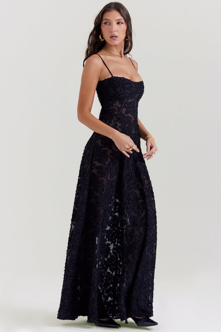 Stylish Sleeveless Dress – Viviana-Black-XS-State of Style