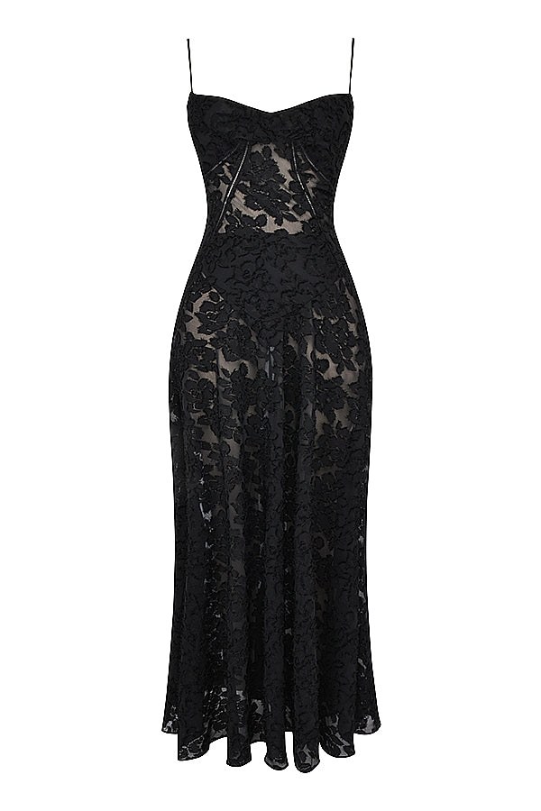 Stylish Sleeveless Dress – Viviana-Black-XS-State of Style