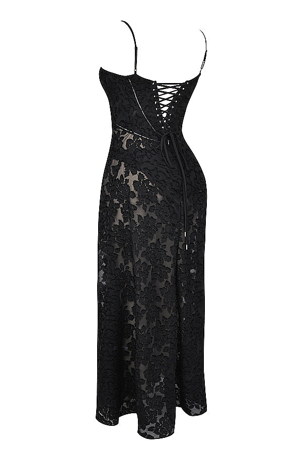 Stylish Sleeveless Dress – Viviana-Black-XS-State of Style