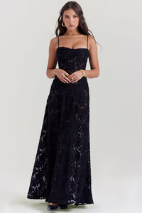 Stylish Sleeveless Dress – Viviana-Black-XS-State of Style