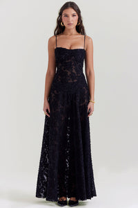 Stylish Sleeveless Dress – Viviana-Black-XS-State of Style