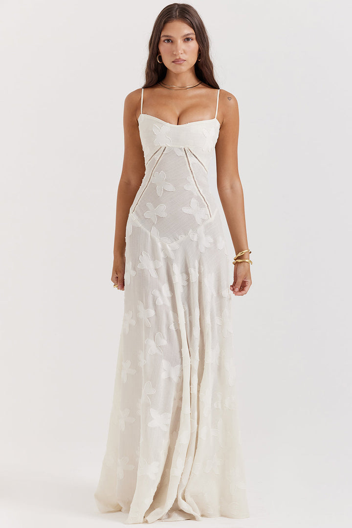 Stylish Sleeveless Dress – Viviana-White-XS-State of Style