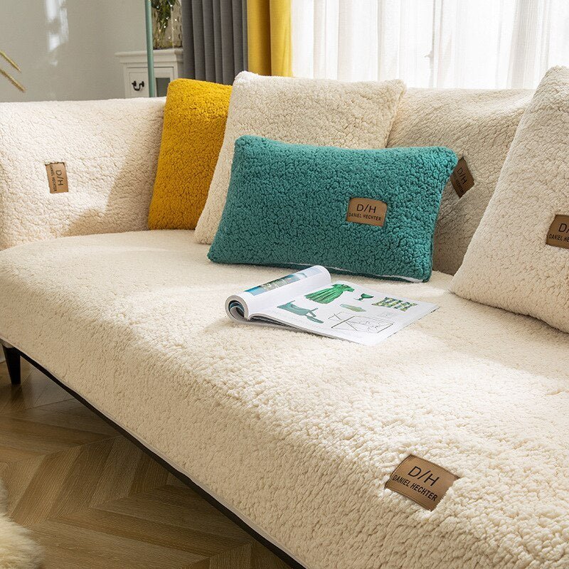 Stylish Sofa Cover - SofaRevive-Broken White-70 x 70 cm-State of Style