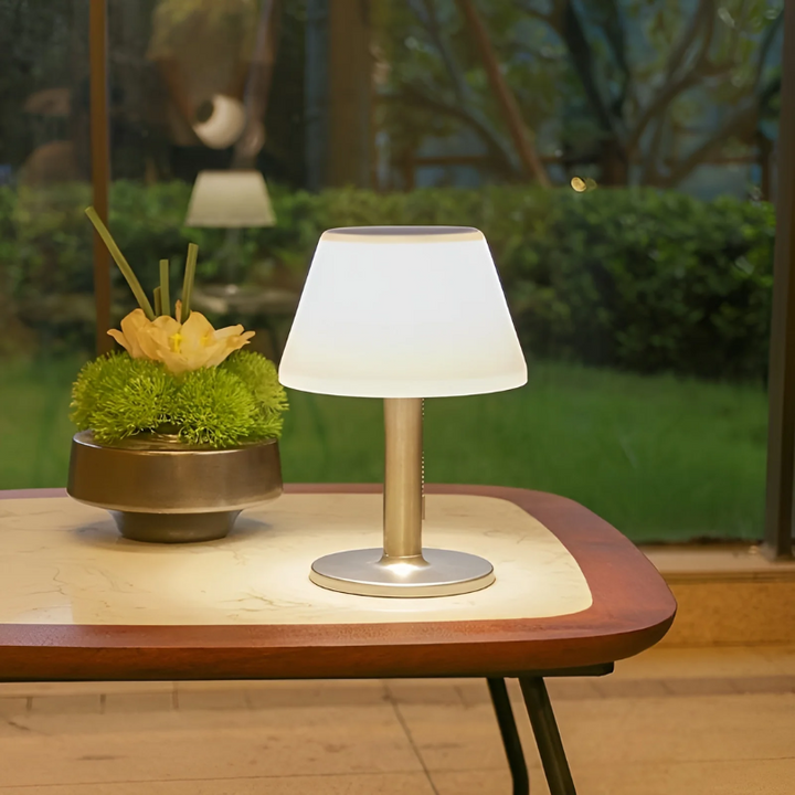 Stylish Solar Energy Table Lamp - SolarLuxe-State of Style