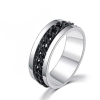 Stylish Spinning Ring - SpinCalm-Black-6-State of Style