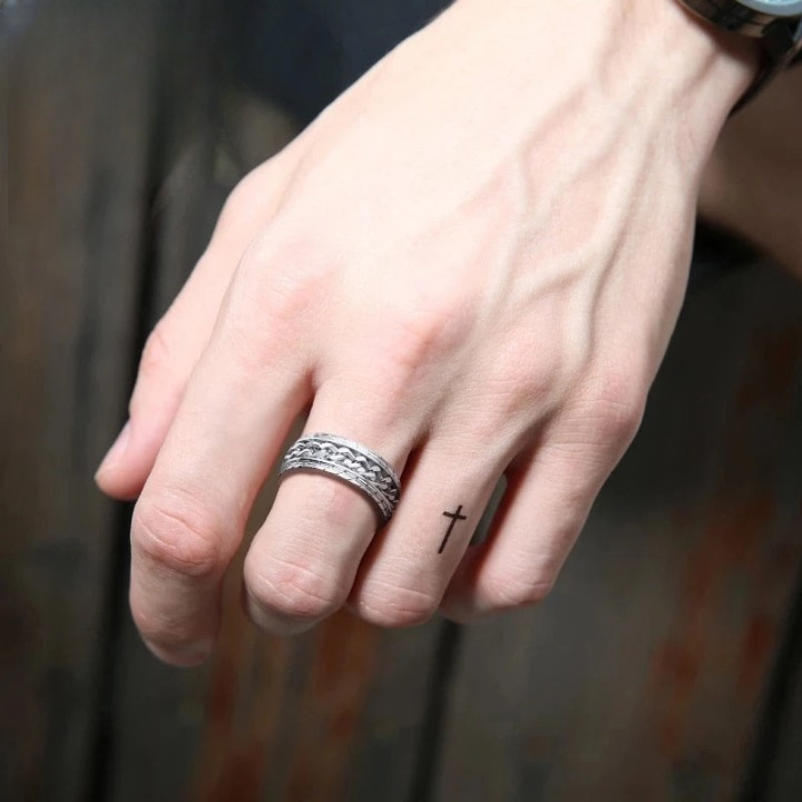 Stylish Spinning Ring - SpinCalm-Black-6-State of Style