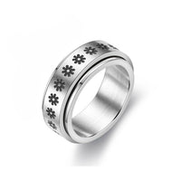 Stylish Spinning Ring - SpinCalm-Flowers-6-State of Style