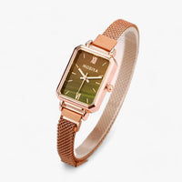 Stylish Square Watch with Magnetic Strap - Selena-Brown-State of Style