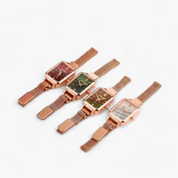 Stylish Square Watch with Magnetic Strap - Selena-Brown-State of Style