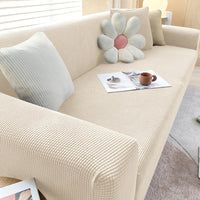 Stylish Stretch Sofa Cover - StretchGuard-1-Seater (90-140cm)-Beige Yellow-State of Style
