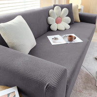 Stylish Stretch Sofa Cover - StretchGuard-1-Seater (90-140cm)-Dark Grey-State of Style